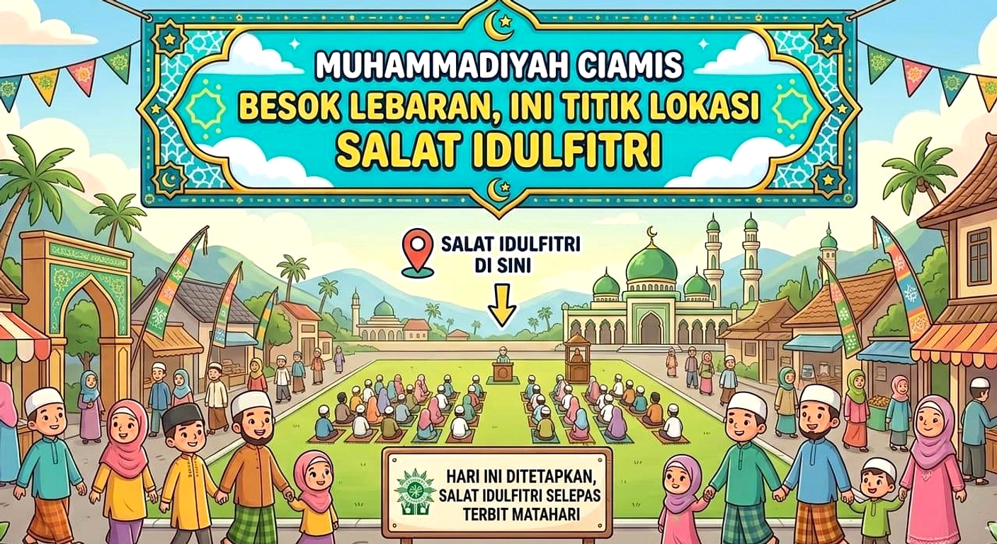 Idulfitri Ciamis: STIKes Muhammadiyah Sambut Salat Id