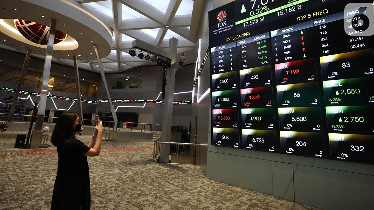 IHSG Buka Menguat, Tembat Zona Hijau di Sekitar 7.500