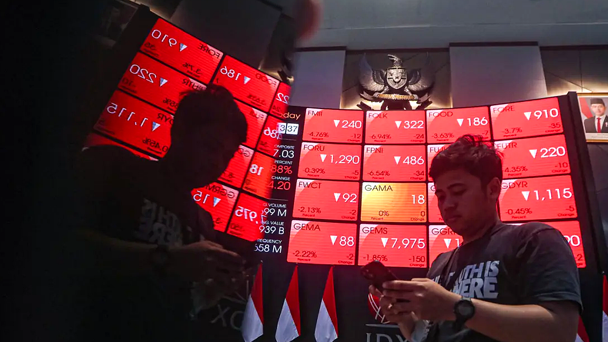 IHSG Ditutup Melemah ke Level 6.146