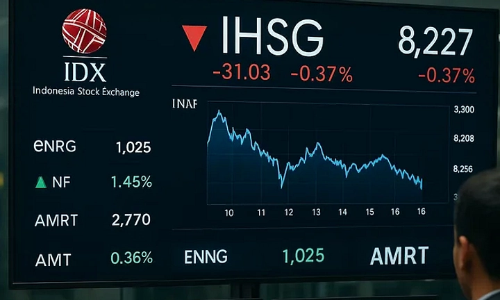 IHSG Naik 3,47% ke 6.216,07, Pasar Modal Berpacu di Indonesia