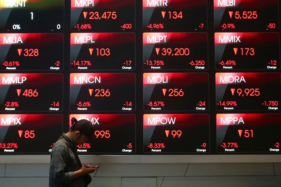 IHSG Terjun 1,44% di Pagi, Volume Rp 1 Triliun, Zona Merah