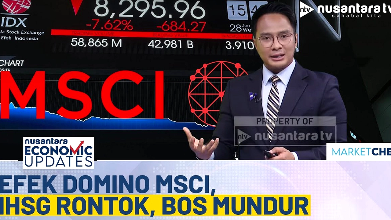 IHSG Terjun 3,26% Hari Senin, Bank BCA dan Mandiri Turun
