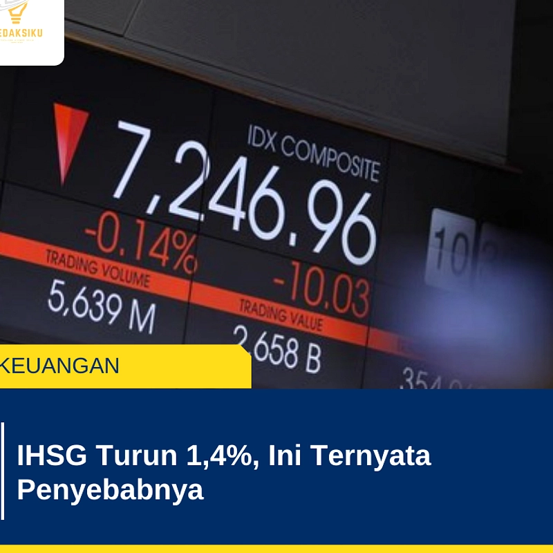 IHSG Turun 3,06%: Dampak Sentimen Global & Kebijakan BEI