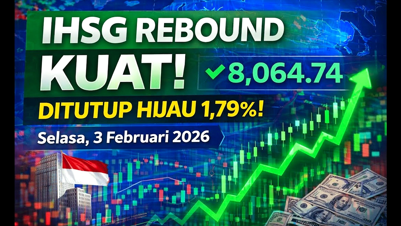 IHSG Tutup 6.177, 0,08%; Hang Seng Turun 1,59% di Buka