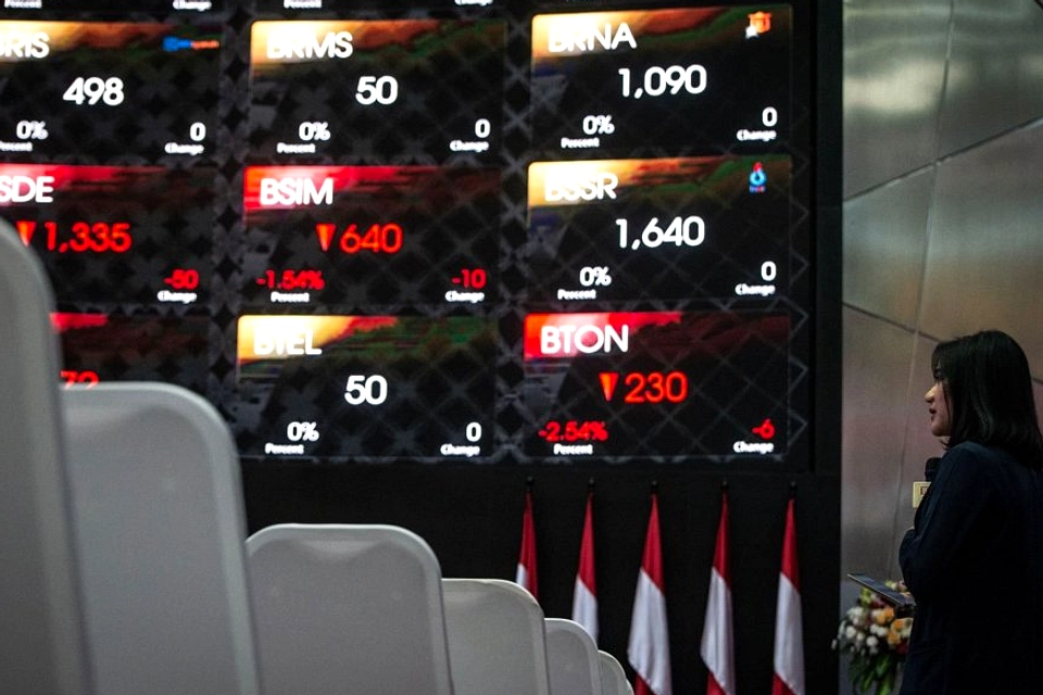 IHSG Tutup Zona Merah, Kebijakan Mineral Menekan Pasar