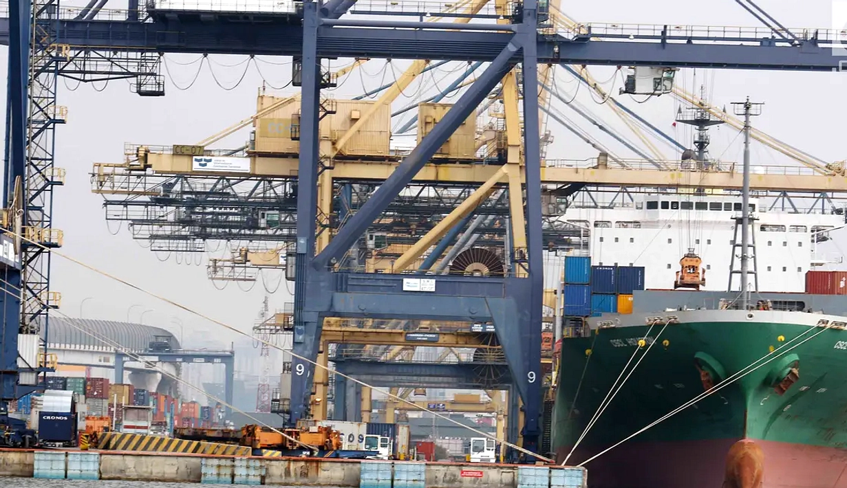 Impor Indonesia 01/04/26 naik 22,49% jadi US$25,21 miliar