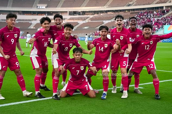 Indonesia 1-0 China, Masuk Kedua Grup B Piala Asia U-17