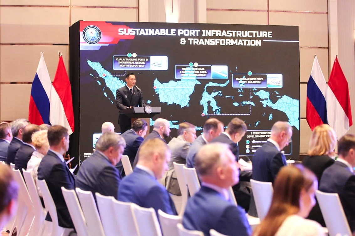 Indonesia dan Rusia Perkuat Kerja Sama Maritim dan Logistik