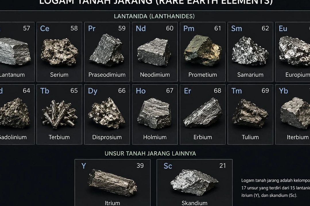 Indonesia-India Jajaki Teknologi Rare Earth