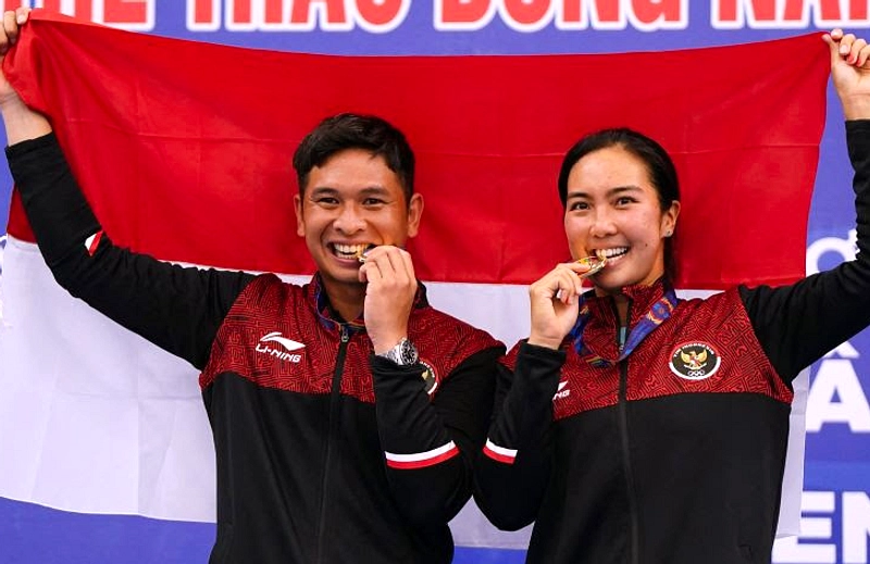 Indonesia Menangkap 8 Emas di Singapore Open Atletik