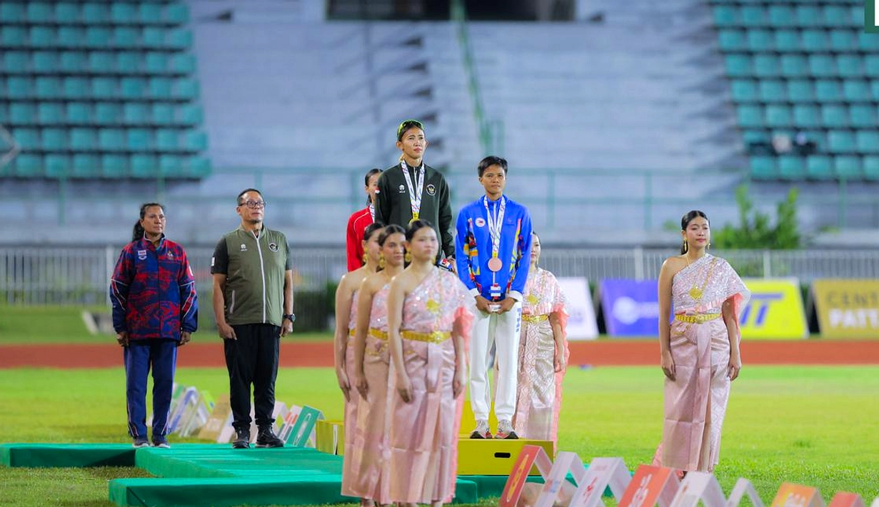 Indonesia Raih Emas dan Perak di Kejuaraan Atletik Filipina