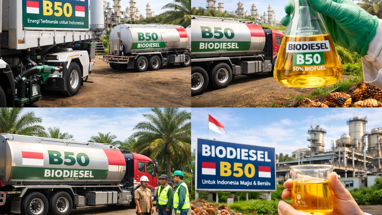 Indonesia Resmi Luncurkan Program Mandatori Biodiesel B50