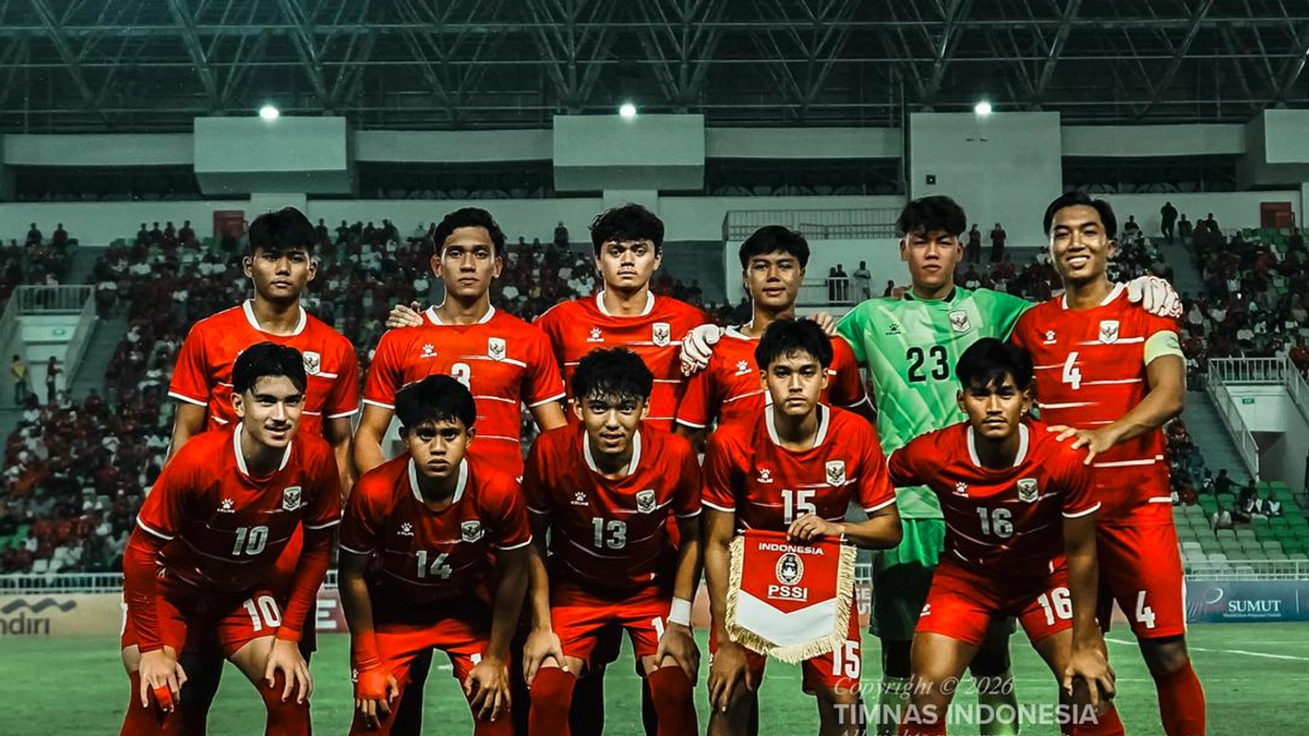 Indonesia U-19 vs Australia U-19 di Semifinal AFF 2026