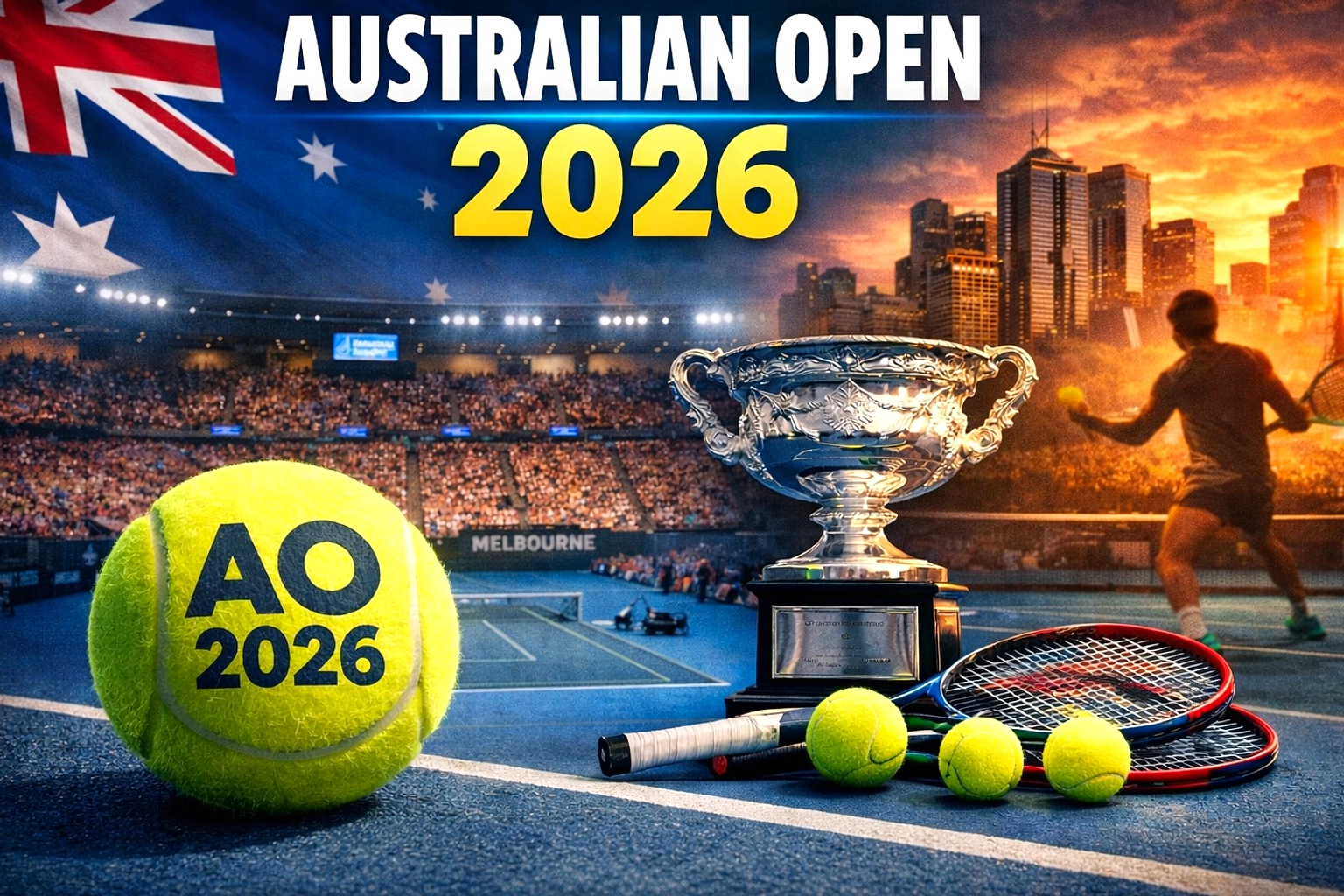 Indonesia unggul di Australian Open 2026, menang langsung
