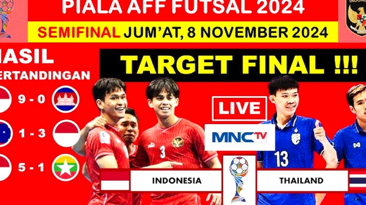 Indonesia vs Thailand Seru, Penalty Akhir Menyamakan 1-1