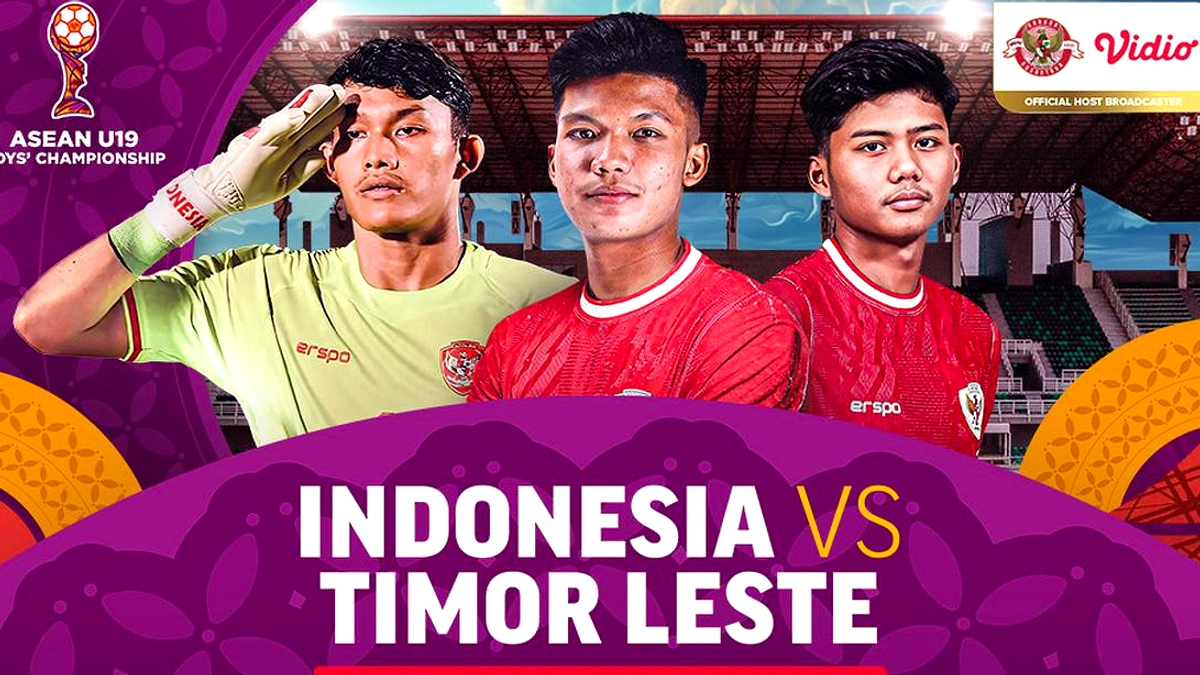 Indonesia vs Timor Leste: Duel AFF U-19 2026 Live Streaming
