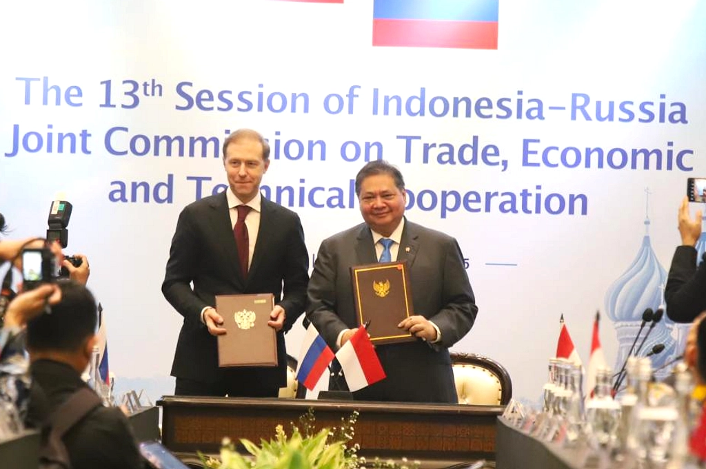 Indonesia‑Rusia Tandatangani Agreed Minutes, Kerja Sama