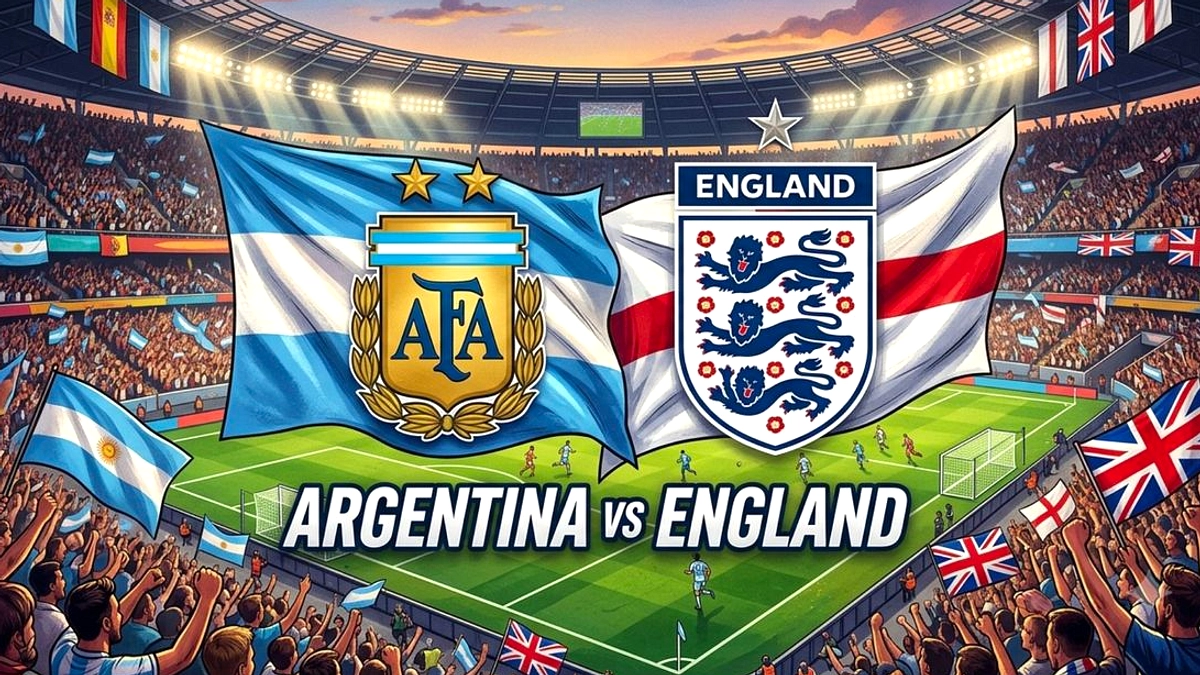 Inggris vs Argentina: Semifinal Piala Dunia 2026