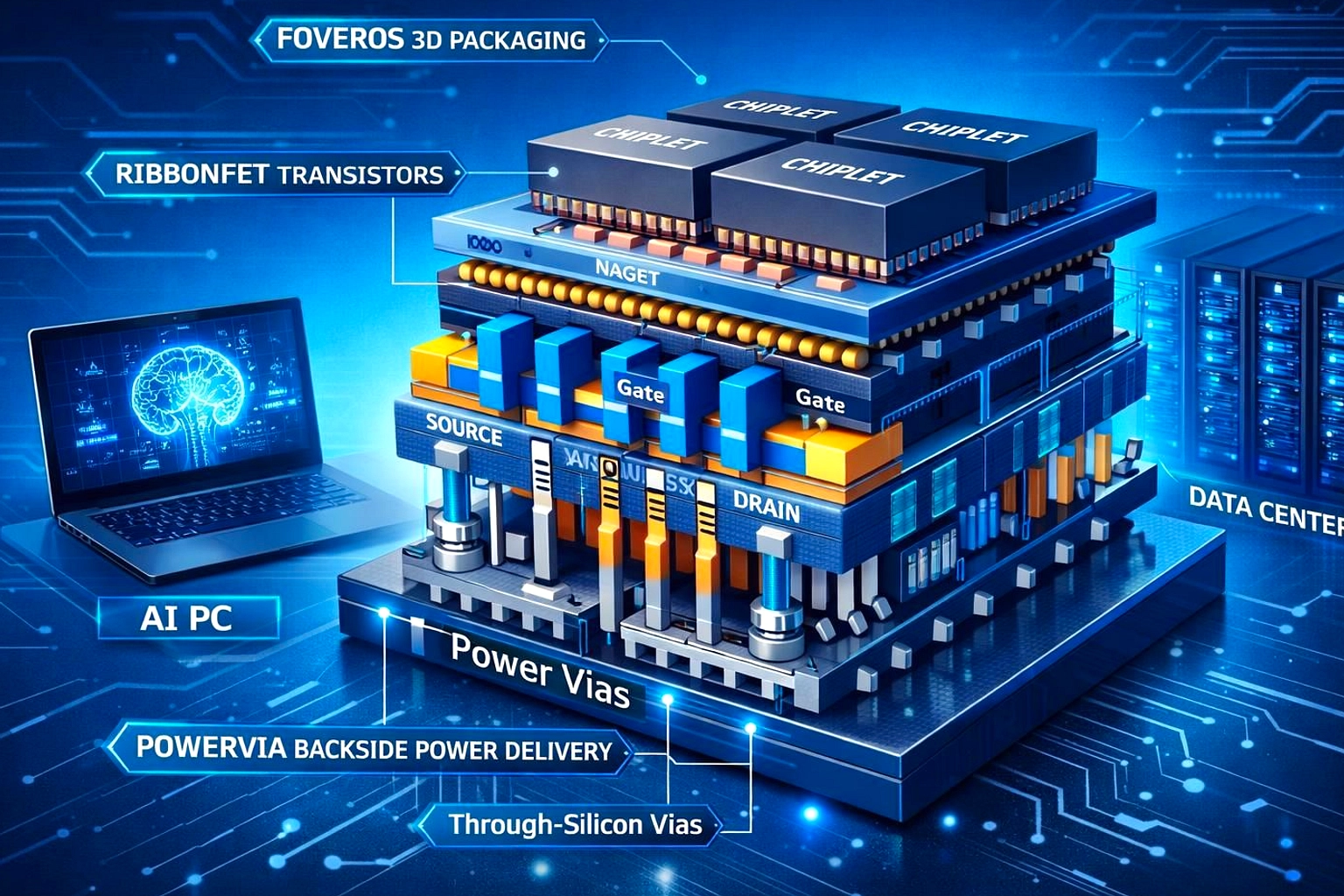 Intel Jual Saham Rp 266 Triliun demi Pasar AI