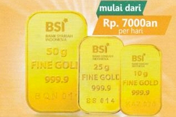 Investasi Emas: BSI Bank Emas Buka Akses Mulai 0,02 Gram