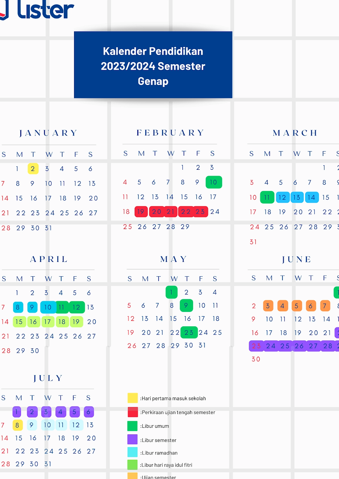 Jadwal Liburan Akhir Semester 2025/2026 Jawa Tengah: 23 Hari