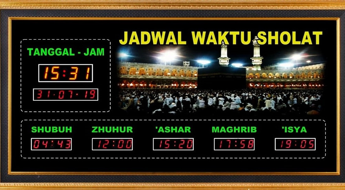 Jadwal Sholat Bandung 11 Juli 2026