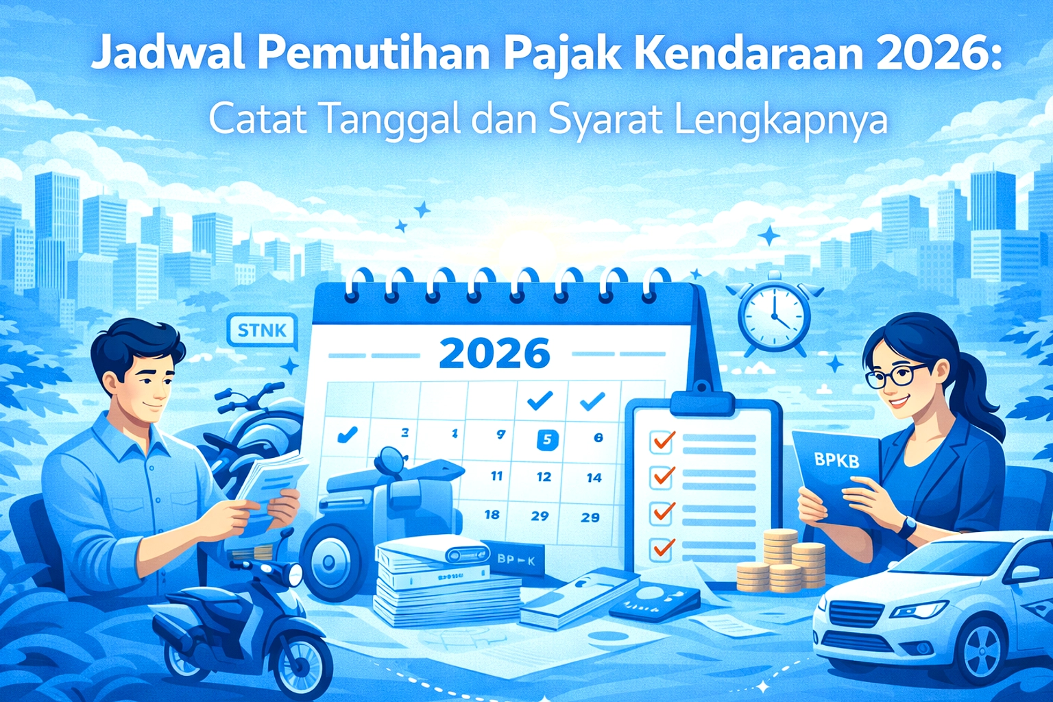 Jakarta Bebas Bunga PKB, Pemutihan Denda Hingga 31 Agustus