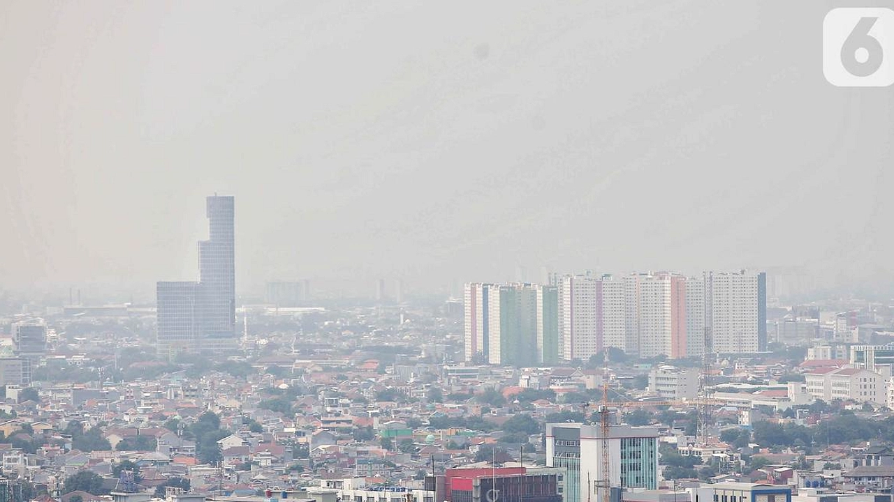 Jakarta Pagi Hari AQI 146, Udara Tidak Sehat, Warga Diminta Masker