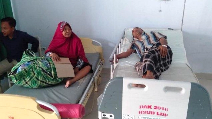 Jalan Rusak di Sekitar RSUD Lanto, Warga Minta Perbaikan