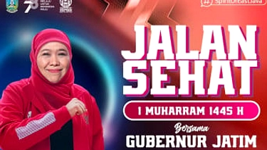 Jalan Sehat 1448 Hijriah Surabaya: Masyarakat Berpartisipasi