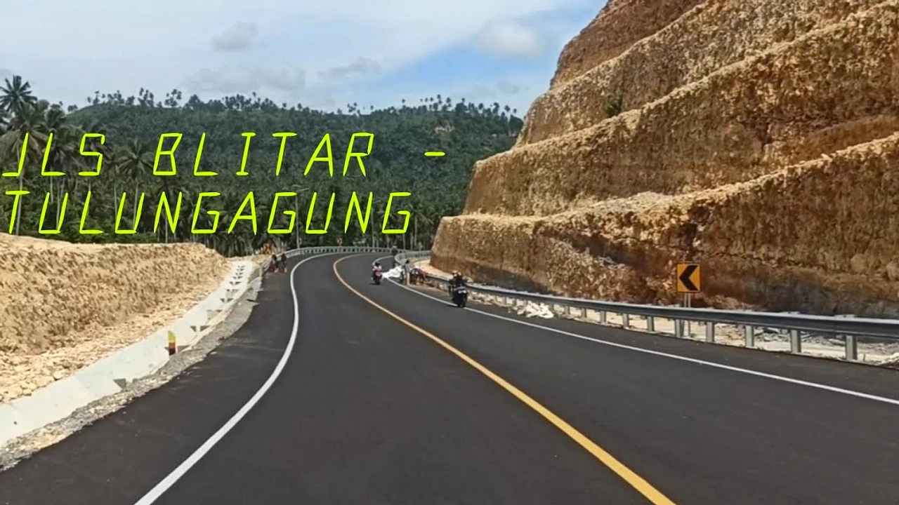 Jalur Lintas Selatan Tulungagung Selesai 100% dan Siap Pakai