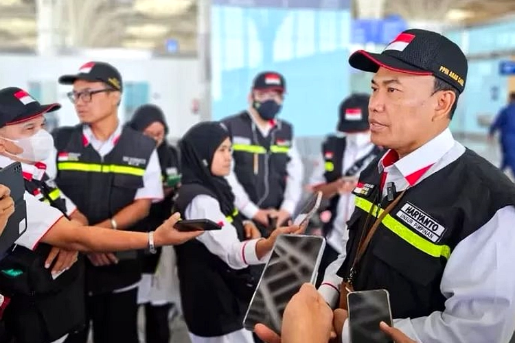 Jemaah Haji Kloter 16 Landing di Kualanamu, Terus ke Madinah