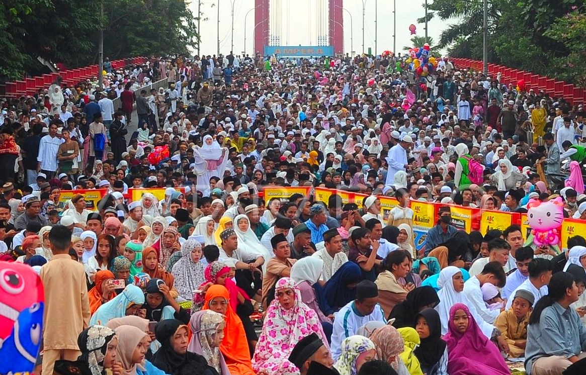 Jembatan Ampera Tutup 27 Mei 2026 untuk Idul Adha Pagi