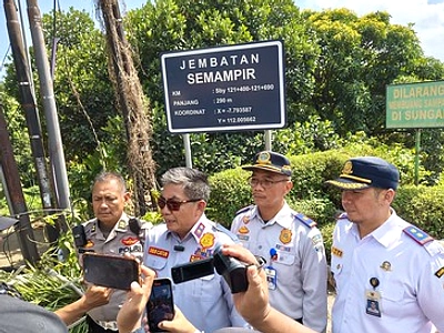 Jembatan Serayu Banyumas Dibuka, Antrean Mengular 1 Km