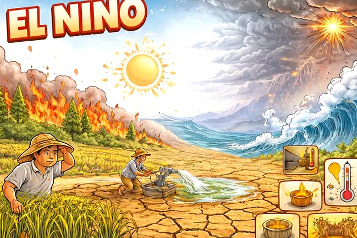 JMA dan NOAA Resmi Umumkan El Nino Aktif Mulai Sekarang
