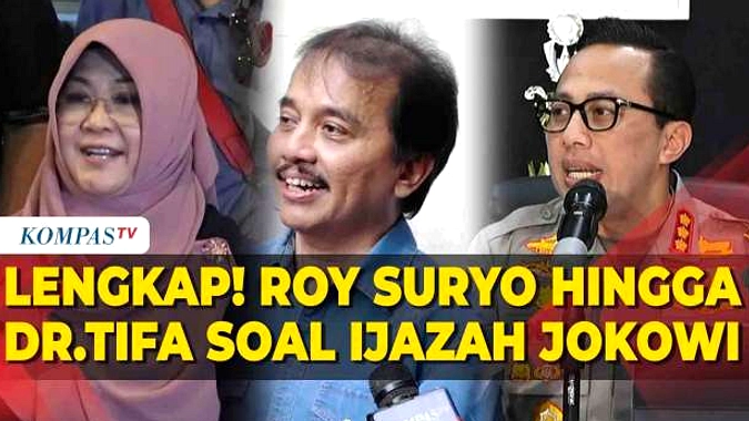 Jokowi Tak Halangi Hukum Roy Suryo dan dr Tifa, Siap Jadi Saksi