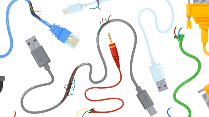 Kabel Charger Tidak Rusak Karena Menyeka Fokus Persendian
