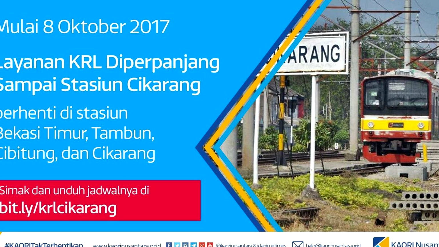 KAI Buka Kembali Layanan KRL Bekasi‑Cikarang Usai Uji Coba