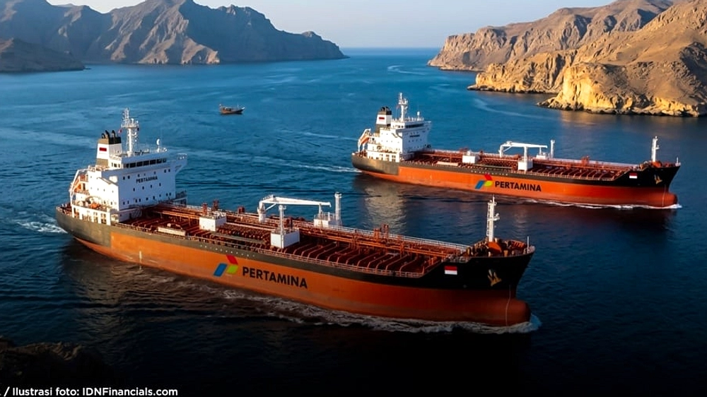 Kapal Pertamina Gamsunoro & Pride Tergantung di Teluk Arab