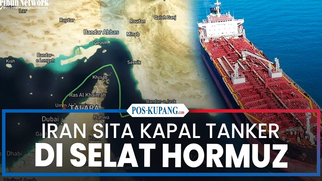 Kapal Tanker Besar Lepas Selat Hormuz Tanpa Pelacak