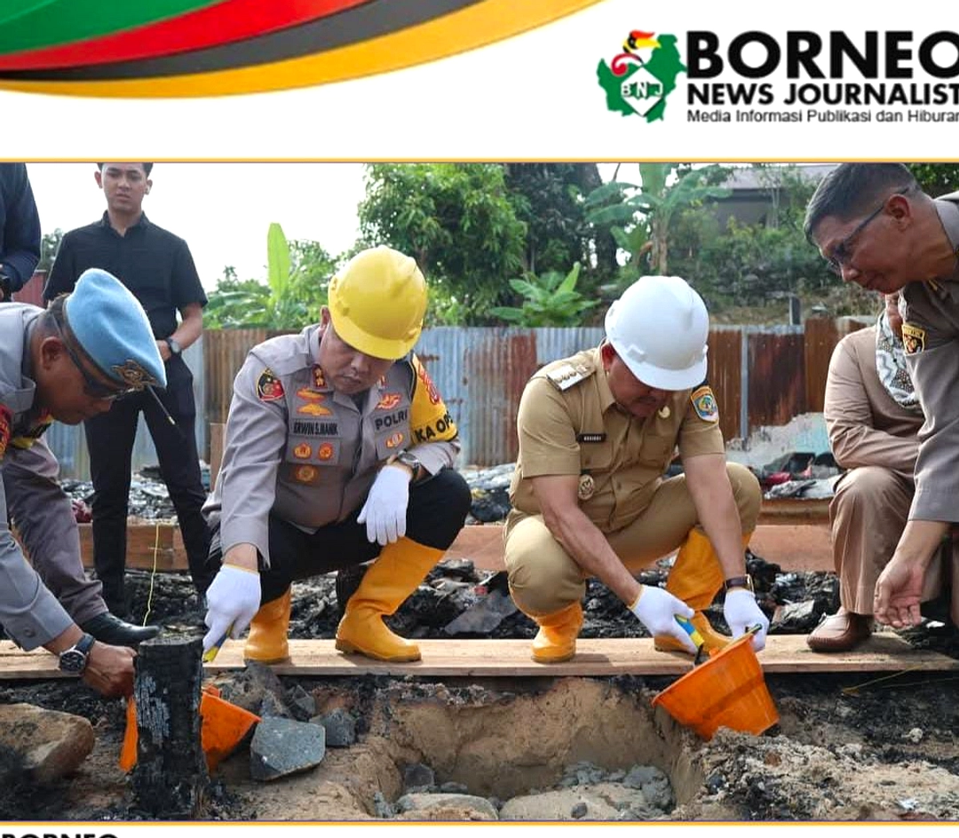 Kapolda Babel Resmikan Rumah Bedah Korban Kebakaran