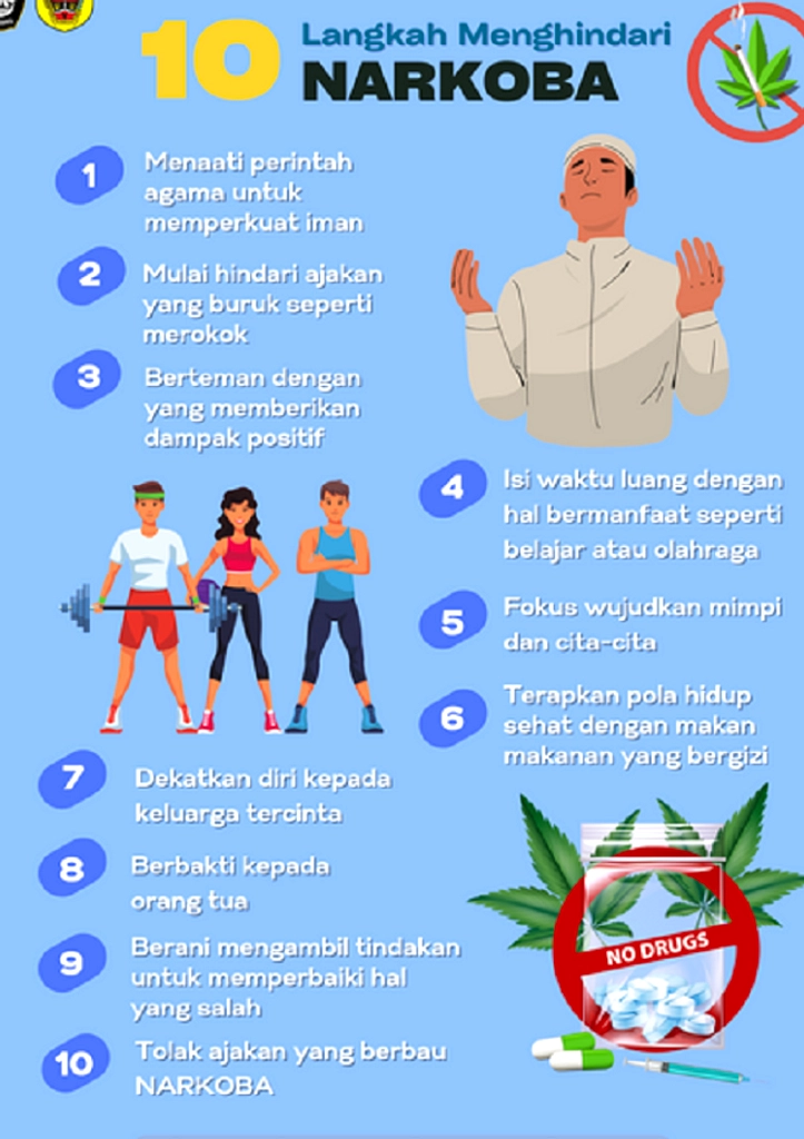 Kapolres Banyuasin Tegaskan Tidak Ada Toleransi Narkoba