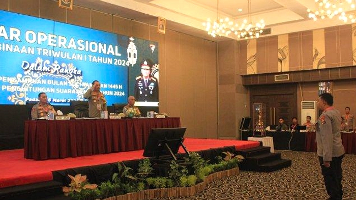 Kapolres Ruri Luncurkan Commander Wish di Gelar Polres Muba
