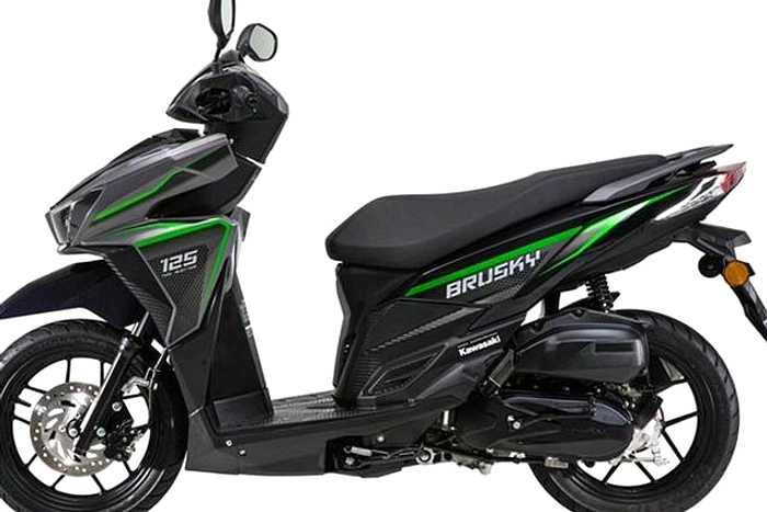 Kawasaki Brusky 125 Resmi Diluncurkan, Tantang Honda Vario