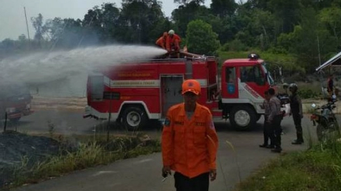 Kebakaran 4 Ha di Bangka Barat Padam dalam 1 Jam pada 3 Juni