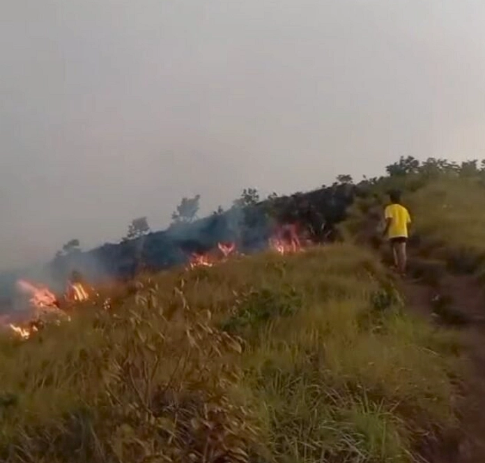 Kebakaran Bukit Sempana: 25 Pendaki Evakuasi, Tanpa Korban