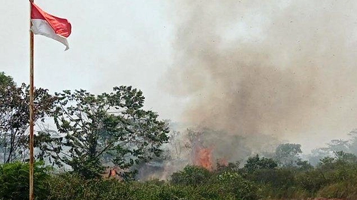 Kebakaran Hutan Musi Rawas Utara Terus, Muba Terkendali