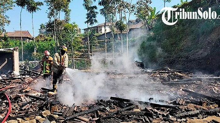 Kebakaran Rumah RT 01 Grogolan Boyolali, Kerugian Rp125 Juta