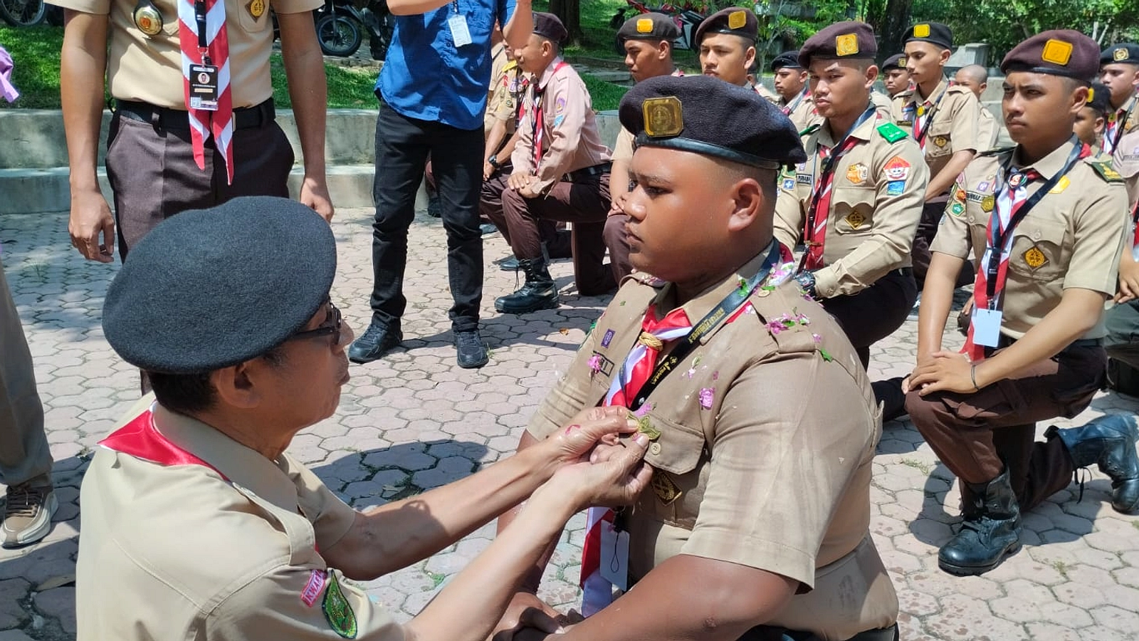 Kediri Latih 29 Relawan Brigade Penolong di Omah Sawah