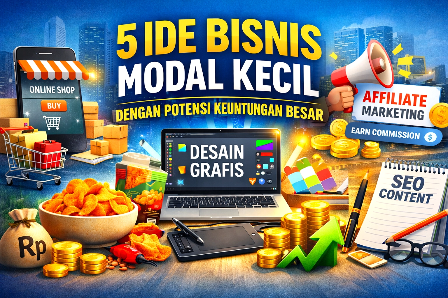 Kelas Online Bisnis untuk Karyawan, Fokus Promosi Praktis